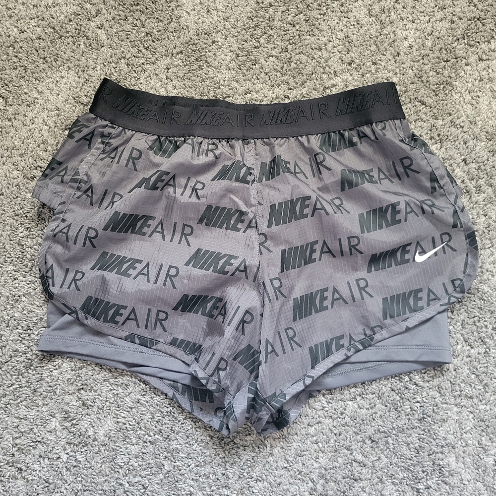 Nike Air Black and Gray Running Shorts Size Medium *NWOT*